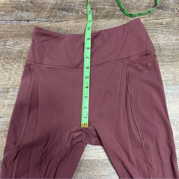 Gymshark Leggings women’s Size Small? Mauve High Waisted Panel Pockets Pull On - Picture 5 of 8